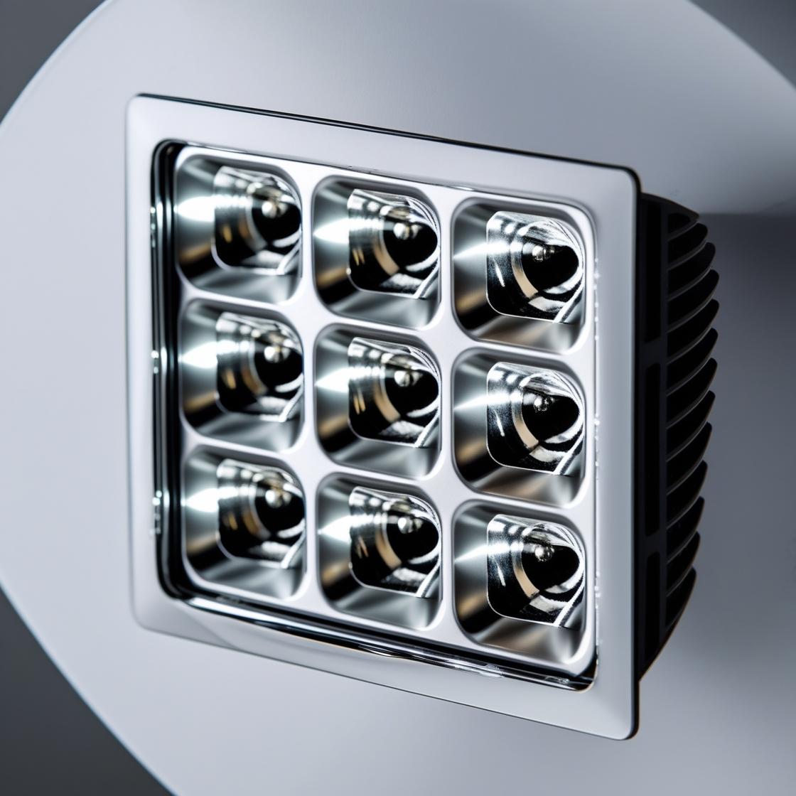 Linea 20 Spotlight - square reflector